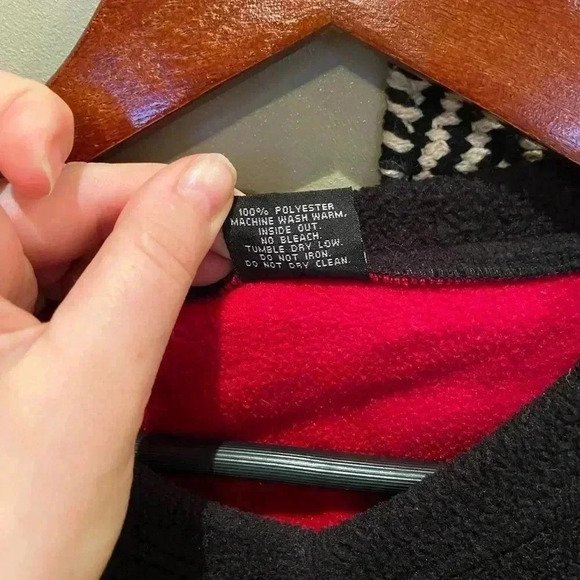 90s Y2K SAN FRANCISCO FLEECE PULLOVER SWEATER - Picture 4 of 5